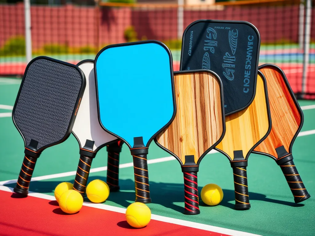 The Ultimate Guide to Choosing the Best Pickleball Paddles for Spin